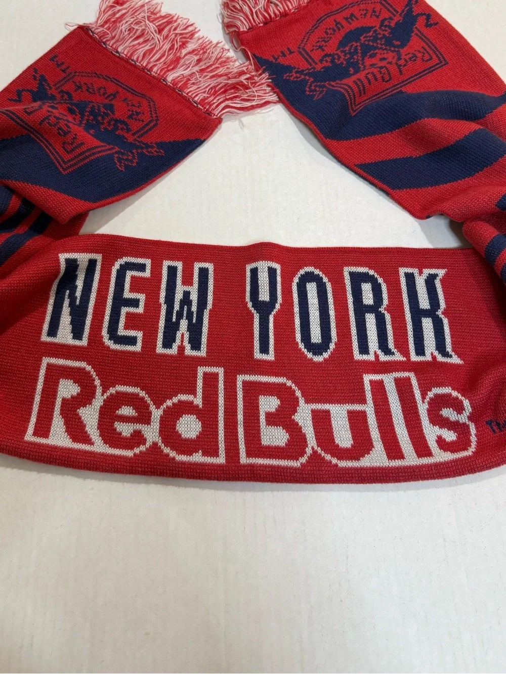Adidas Reversible New York Red Bulls Red Fan Scarf Adult Unisex World Cup Retro